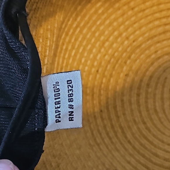 C.C Exclusive Fashionable Sunhat paper straw Good Vibes black embroidery design - Picture 12 of 17